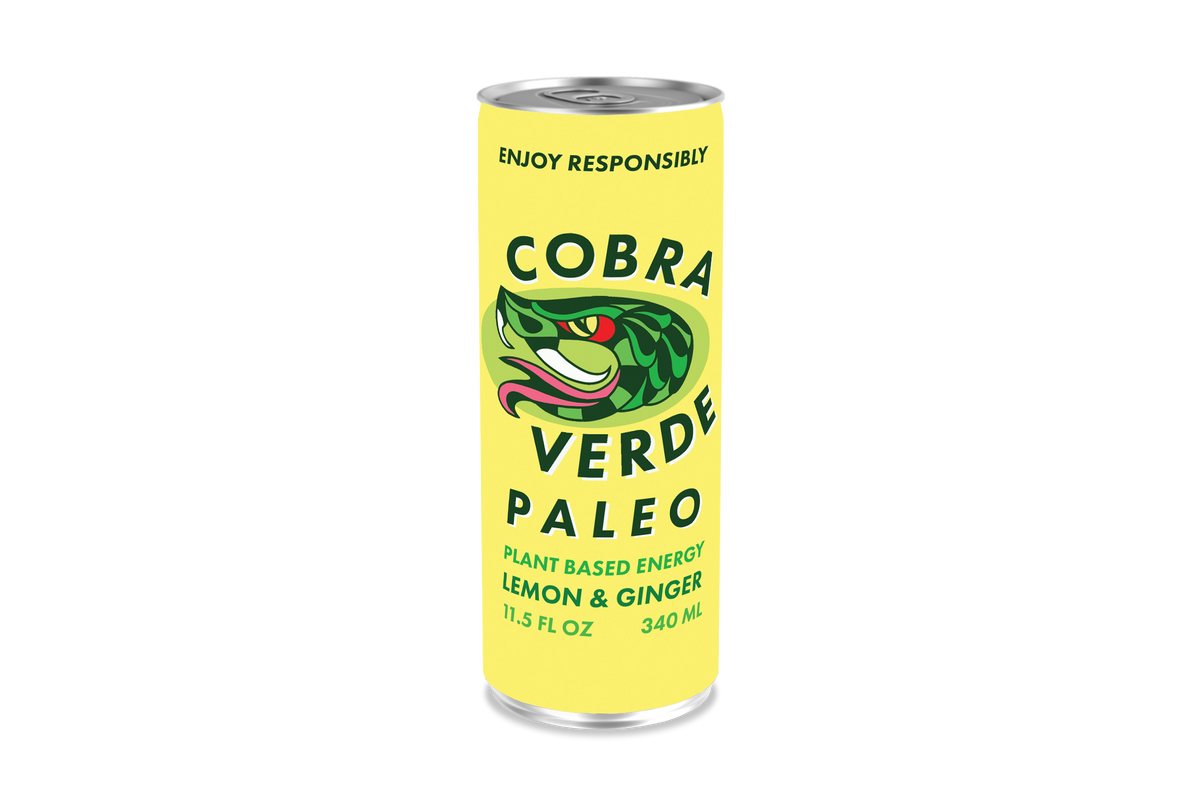 Cobra Verde Paleo Lemon Ginger (12-Pack)