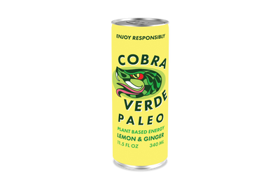 Cobra Verde Paleo Lemon Ginger (12-Pack)