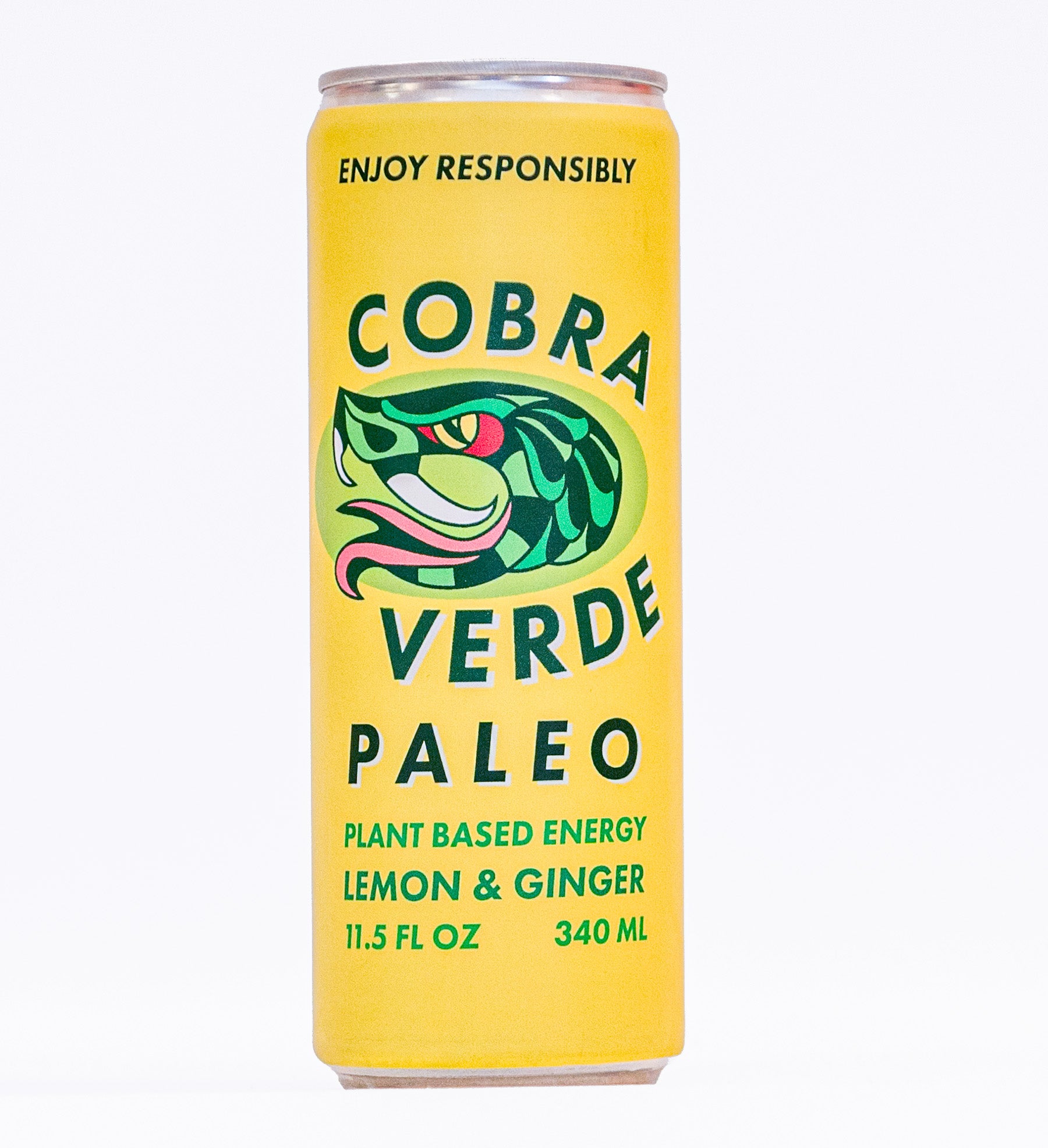 Cobra Verde Paleo Lemon Ginger (12-Pack)