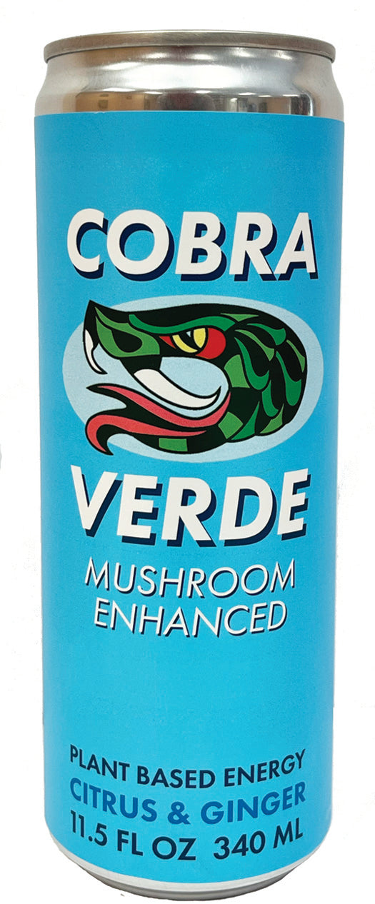 Mushroom Enhanced Cobra Verde 12 pack
