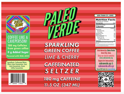 Paleo Verde Cherry Lime (12-Pack)